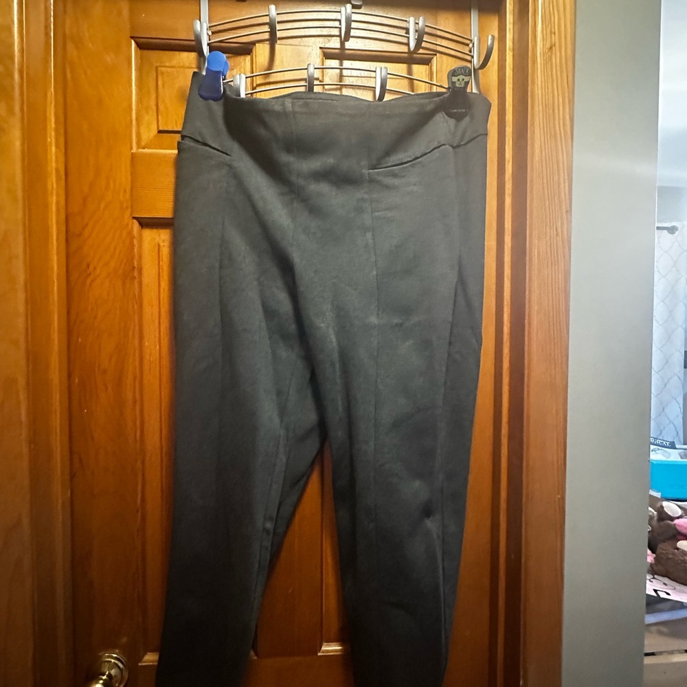 Black High-Waisted Pants